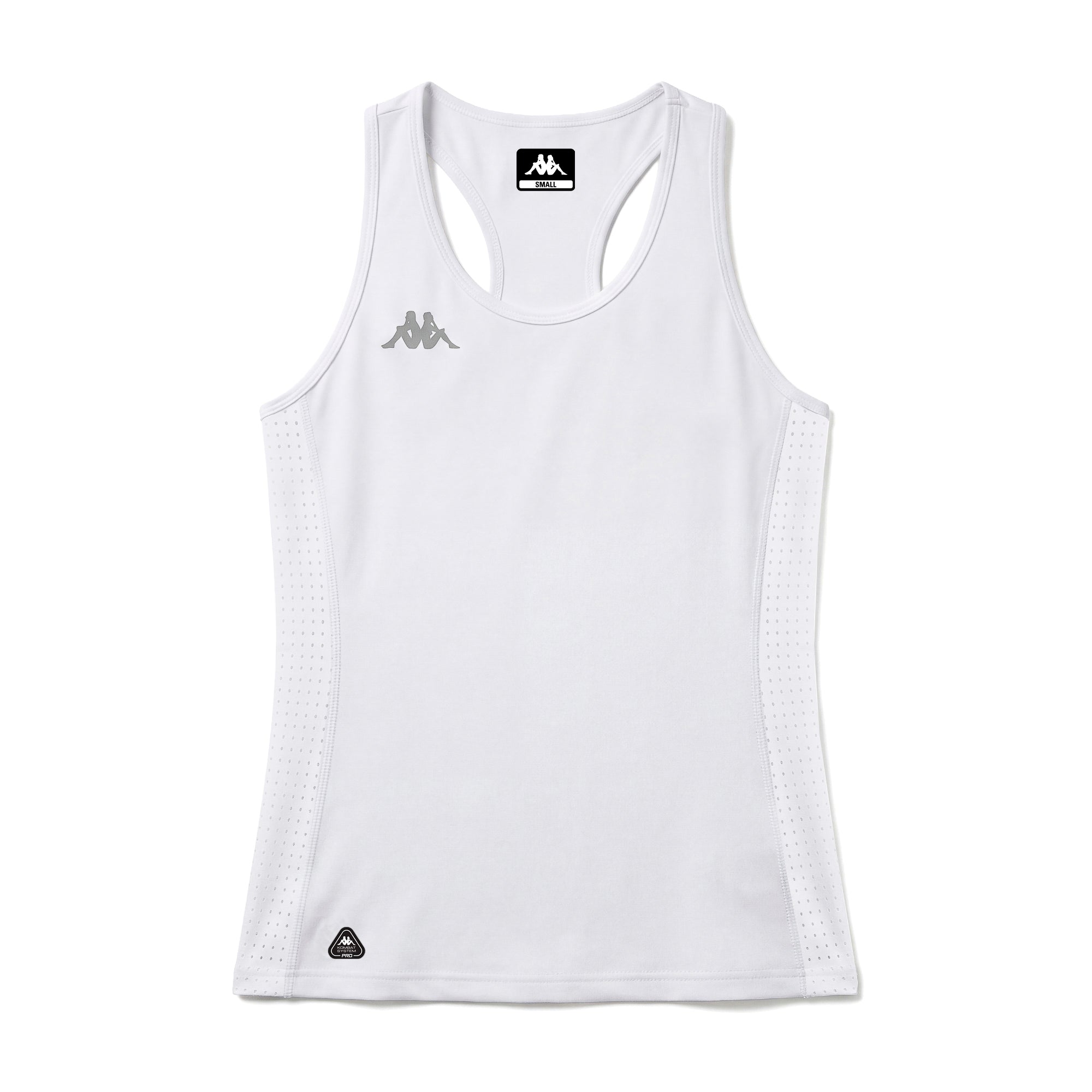 White Men's Regular Fit Active Running T-Shirt in Stretch Jersey