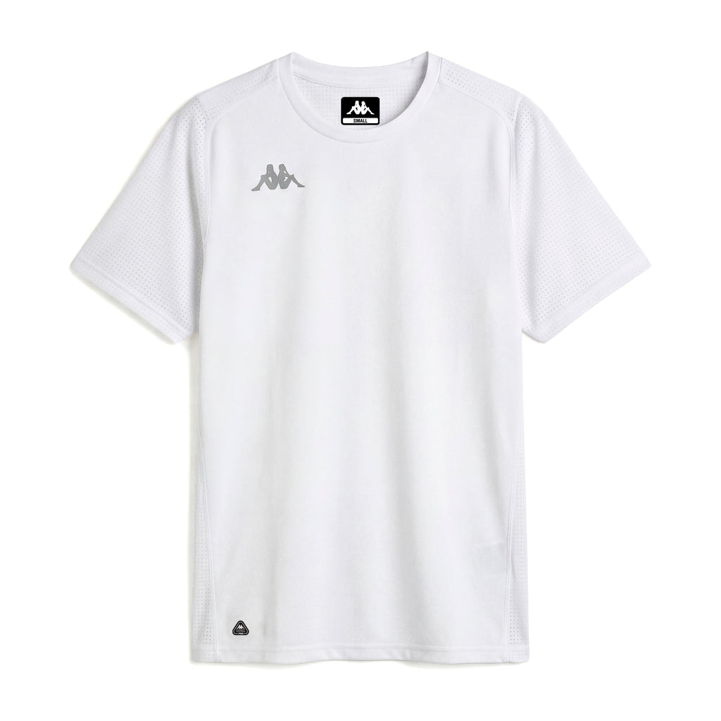 White Women's Regular Fit Stretch Running T-Shirt | Kappa