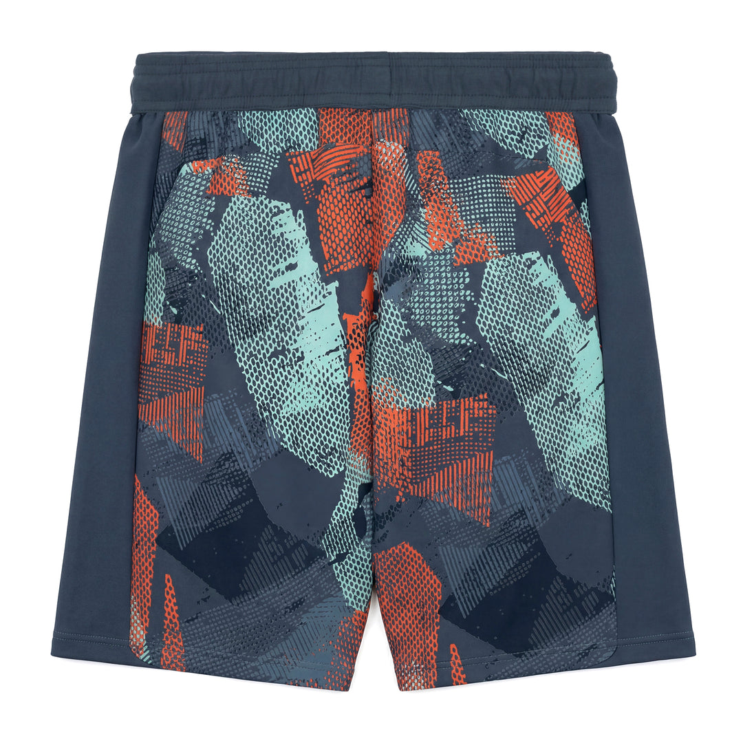 Blue Men's Woven Stretch Regular Fit Padel Shorts main