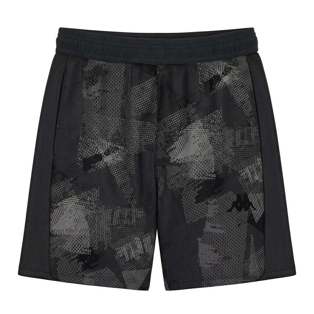 Black Men's Regular Fit Padel Shorts in Stretch Fabric 02