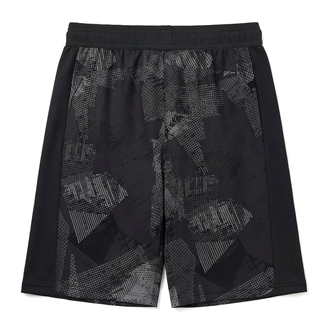 Black Men's Regular Fit Padel Shorts in Stretch Fabric main