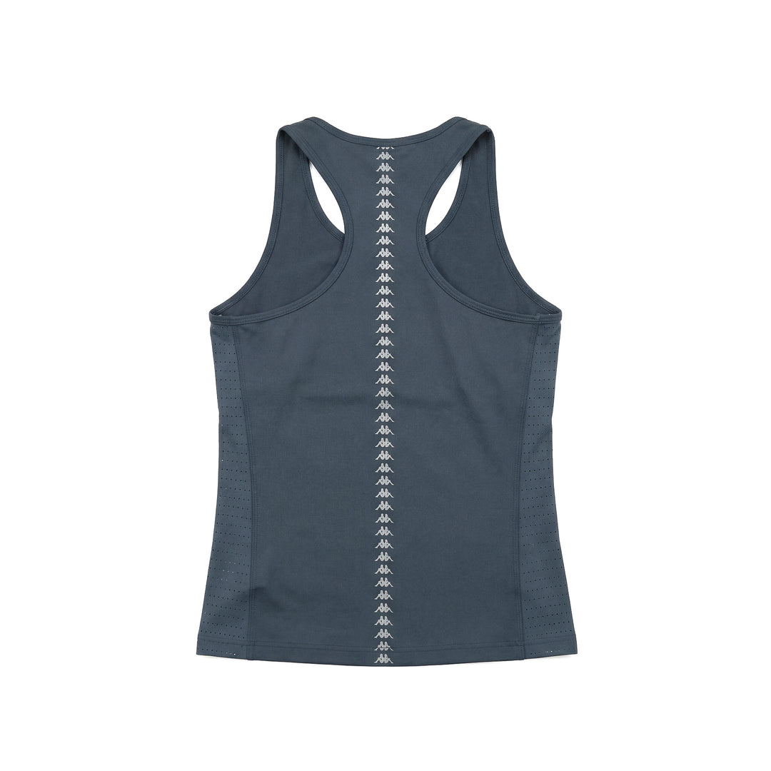 Blue Women's Slim Fit Stretch Jersey Tank for Running main