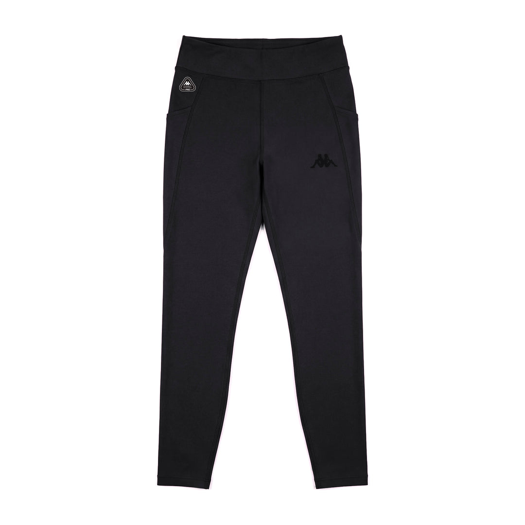 Black Women's Stretch Jersey Skin Fit Sports Trousers main