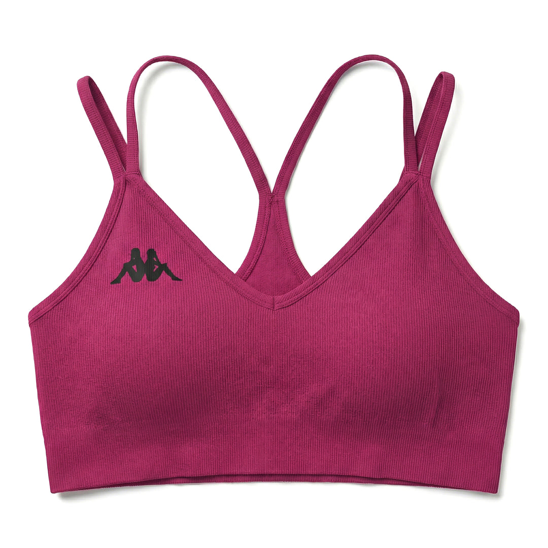 Top de entrenamiento sin costuras slim fit para mujer de violeta main