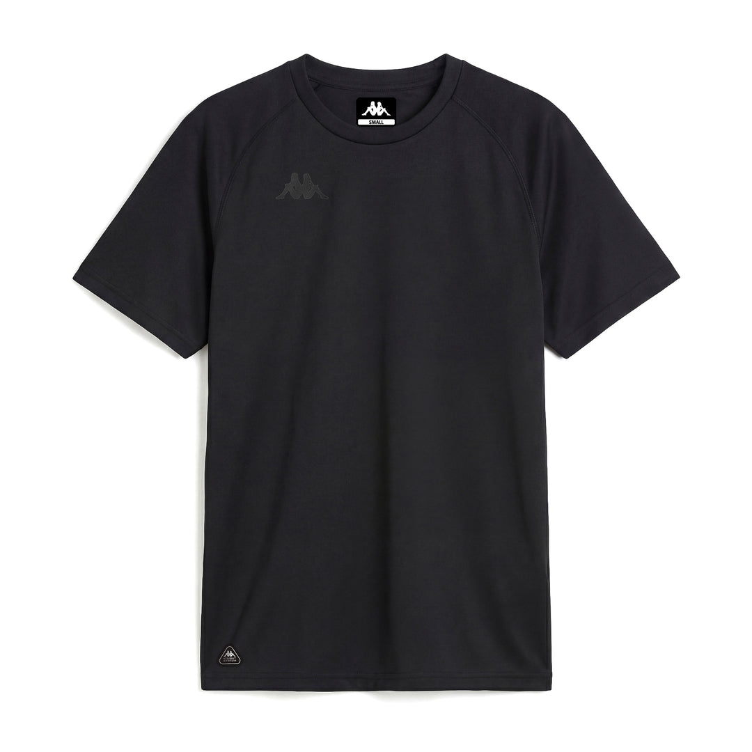 Black Men's Regular Fit Stretch Jersey Training Shirt main