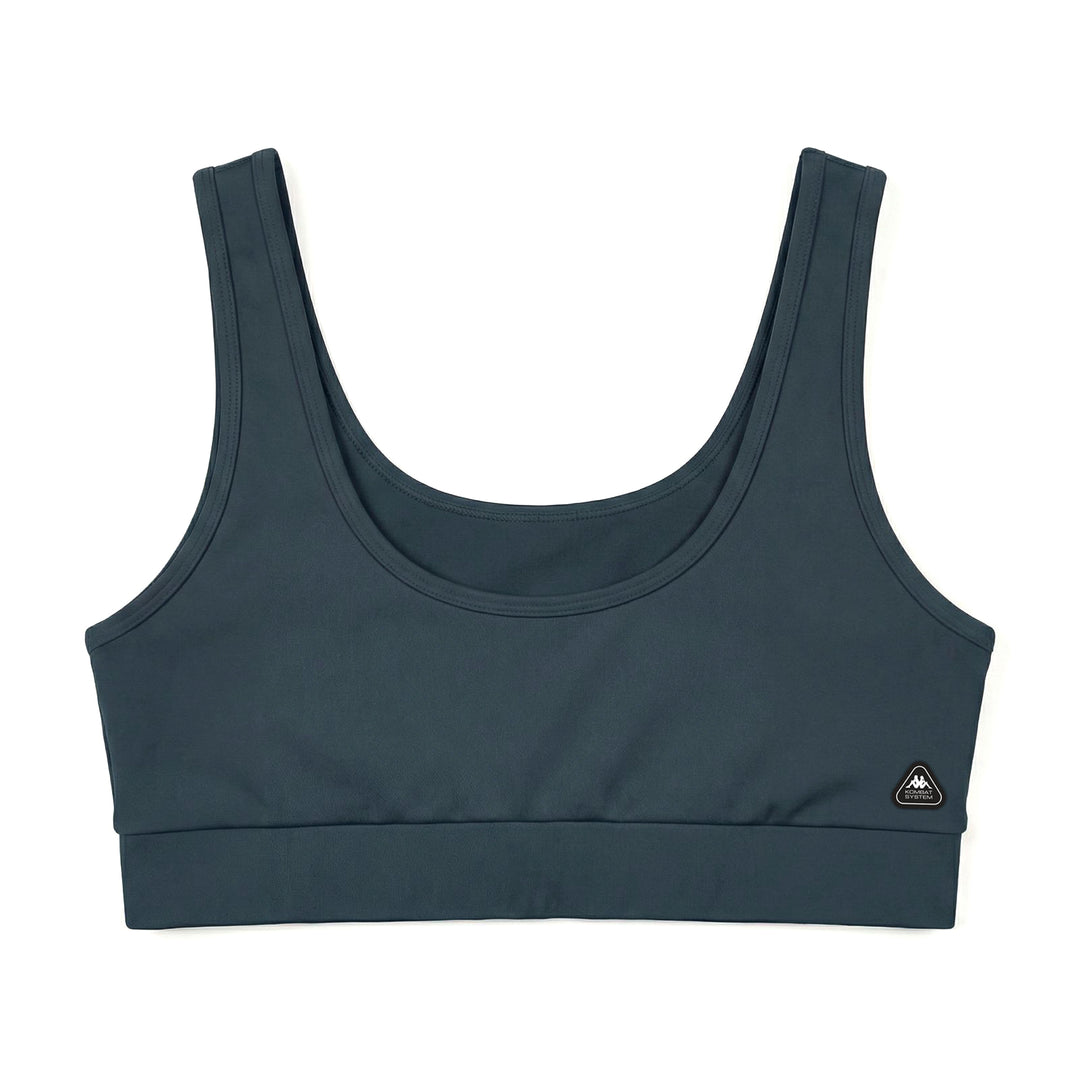 Skin Fit Women's Blue Training Top in Stretch Jersey main