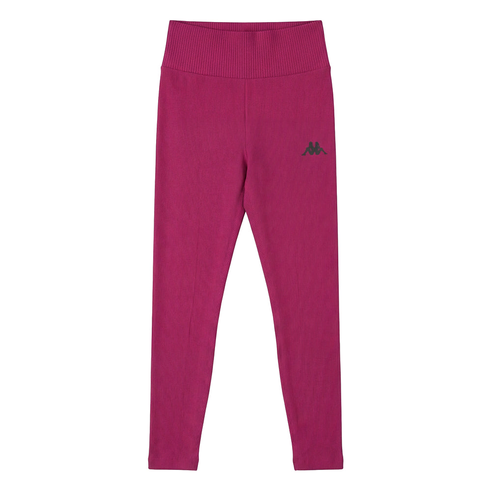 Leggings da allenamento senza cuciture slim fit da donna viola 02