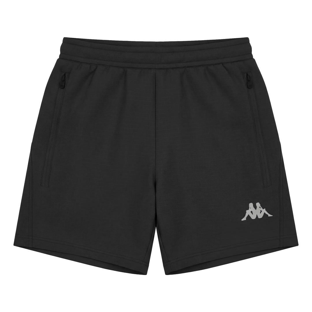 Short de course noir pour homme, coupe classique, avec slip intérieur en mesh 01