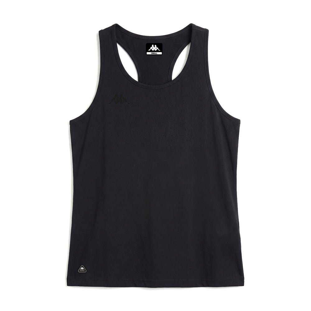 Débardeur technique noir pour femme, coupe classique 02