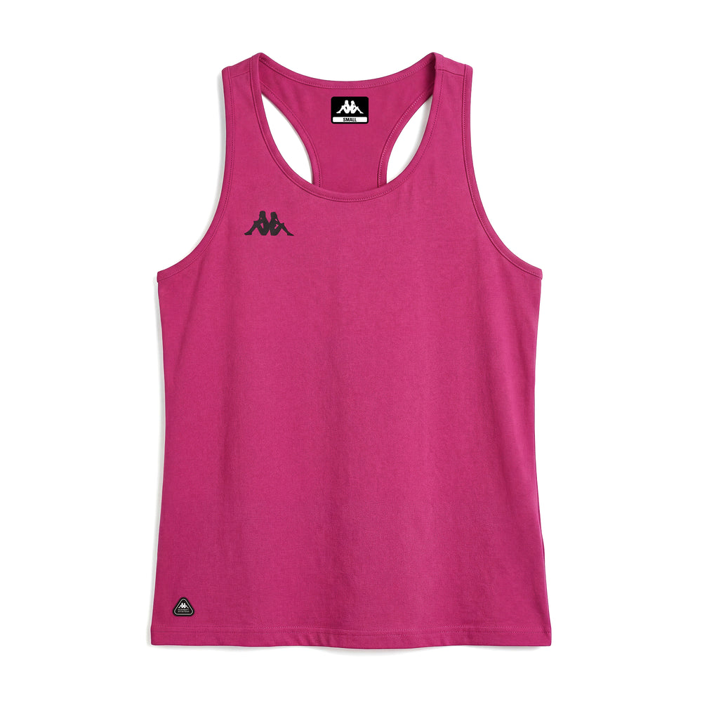 Débardeur technique violet pour femme, coupe classique, idéal pour l'entraînement 02