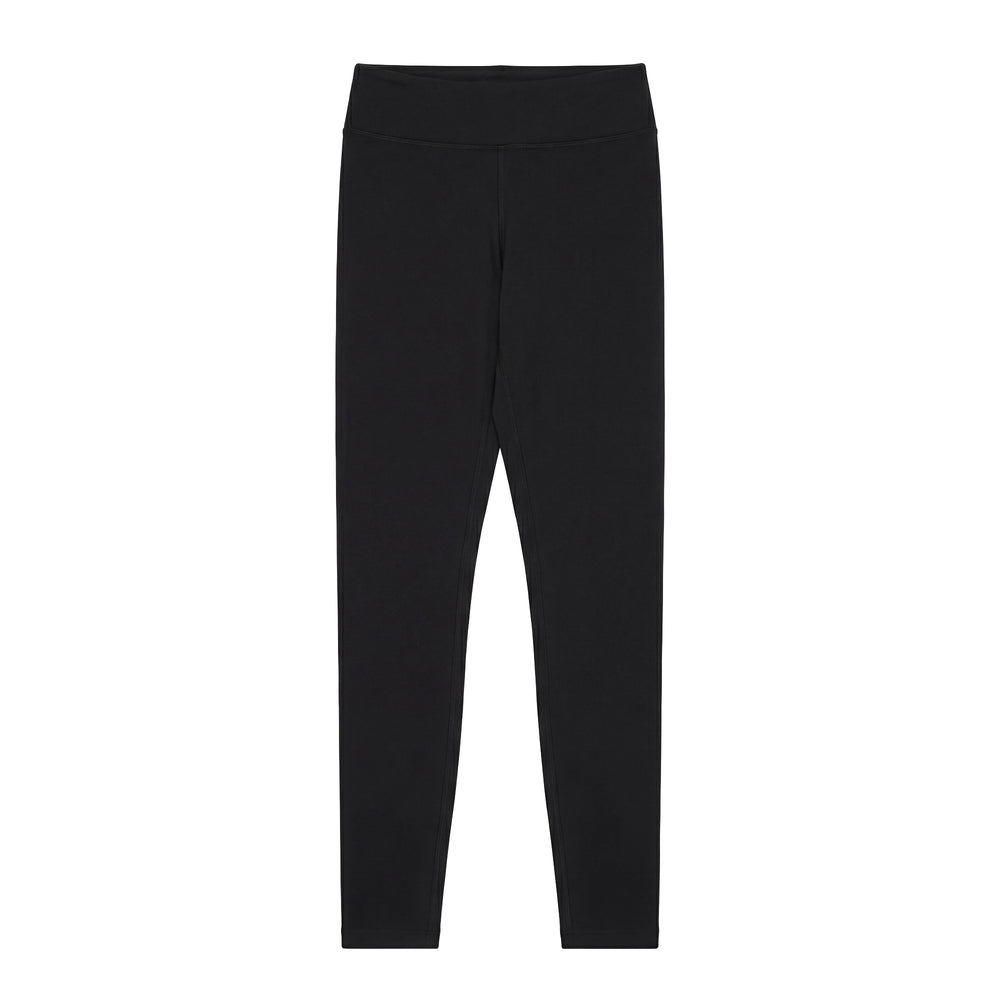 Pantalones deportivos ajustados elásticos para mujer color negro 02