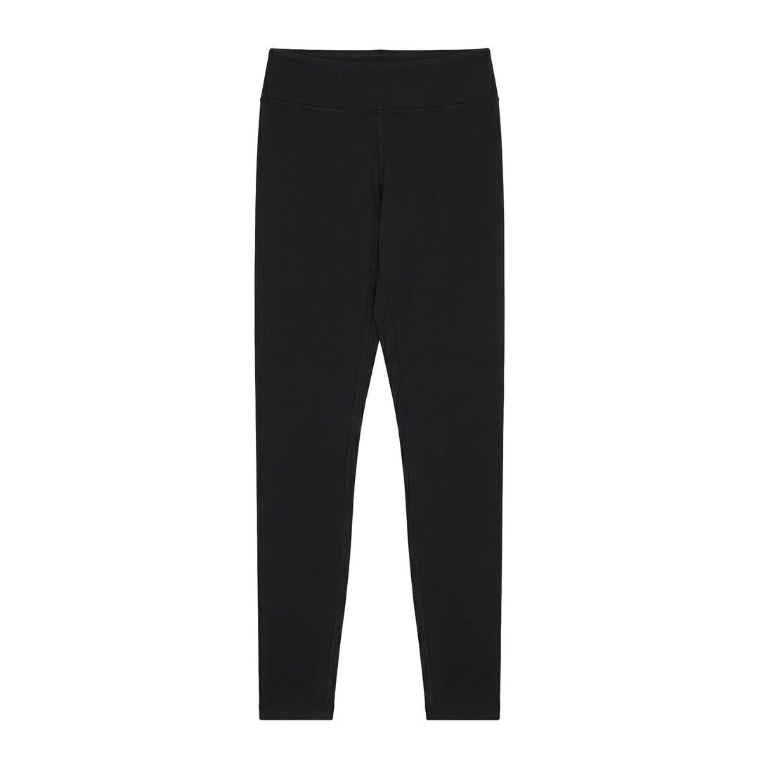 Pantalones deportivos ajustados elásticos para mujer color negro main
