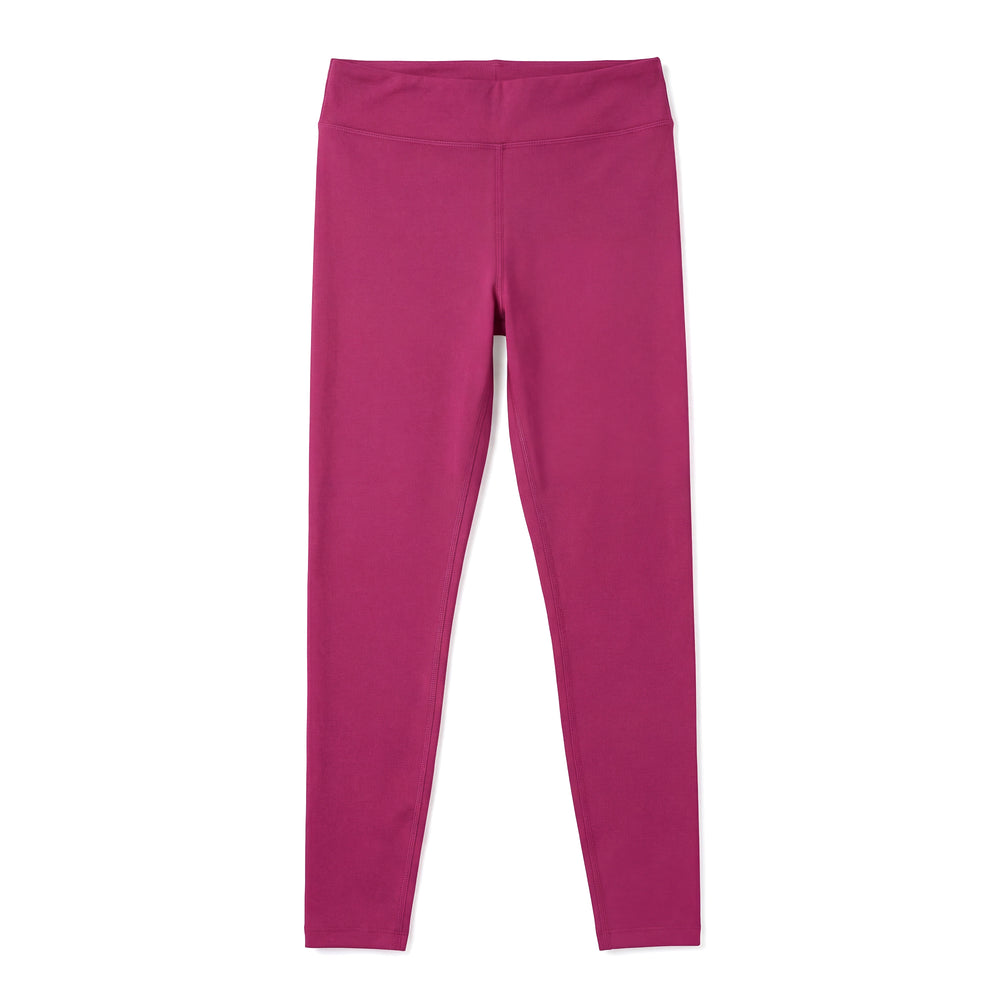 Pantalón deportivo de jersey elástico slim fit para mujer violetas 02