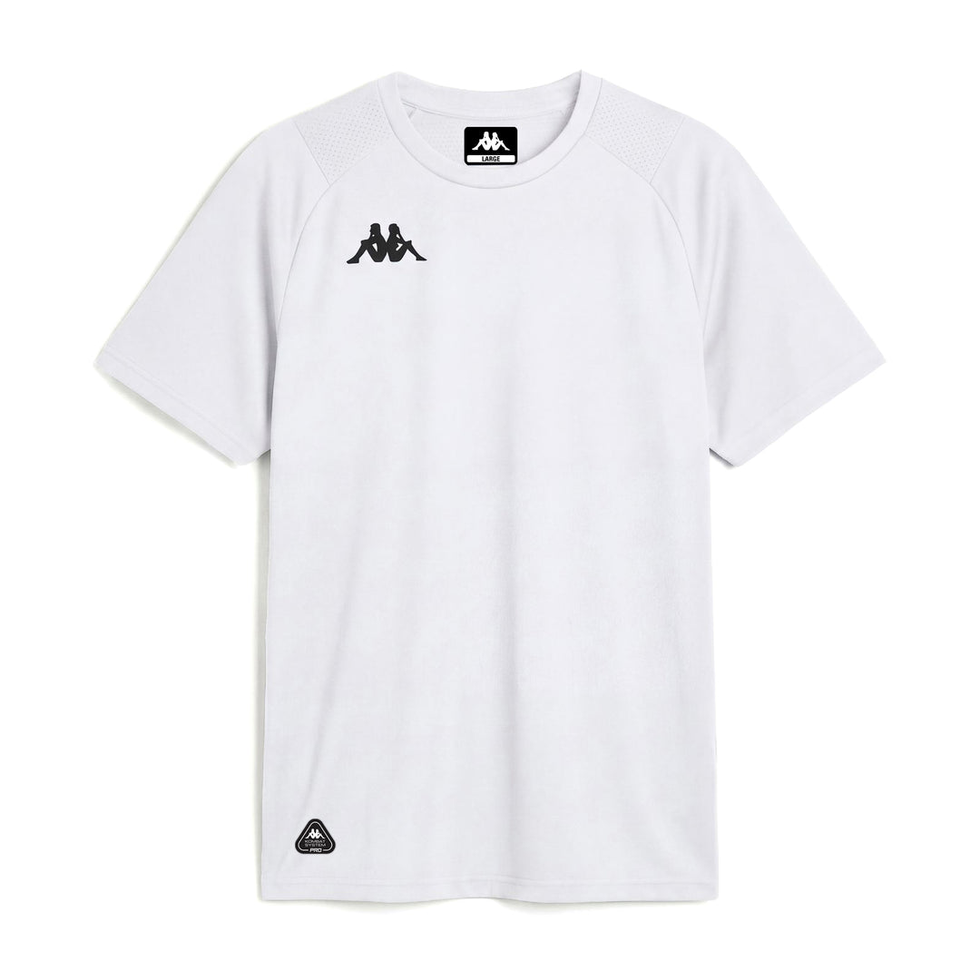 White Men's Regular Fit Stretch Jersey Training Shirt main