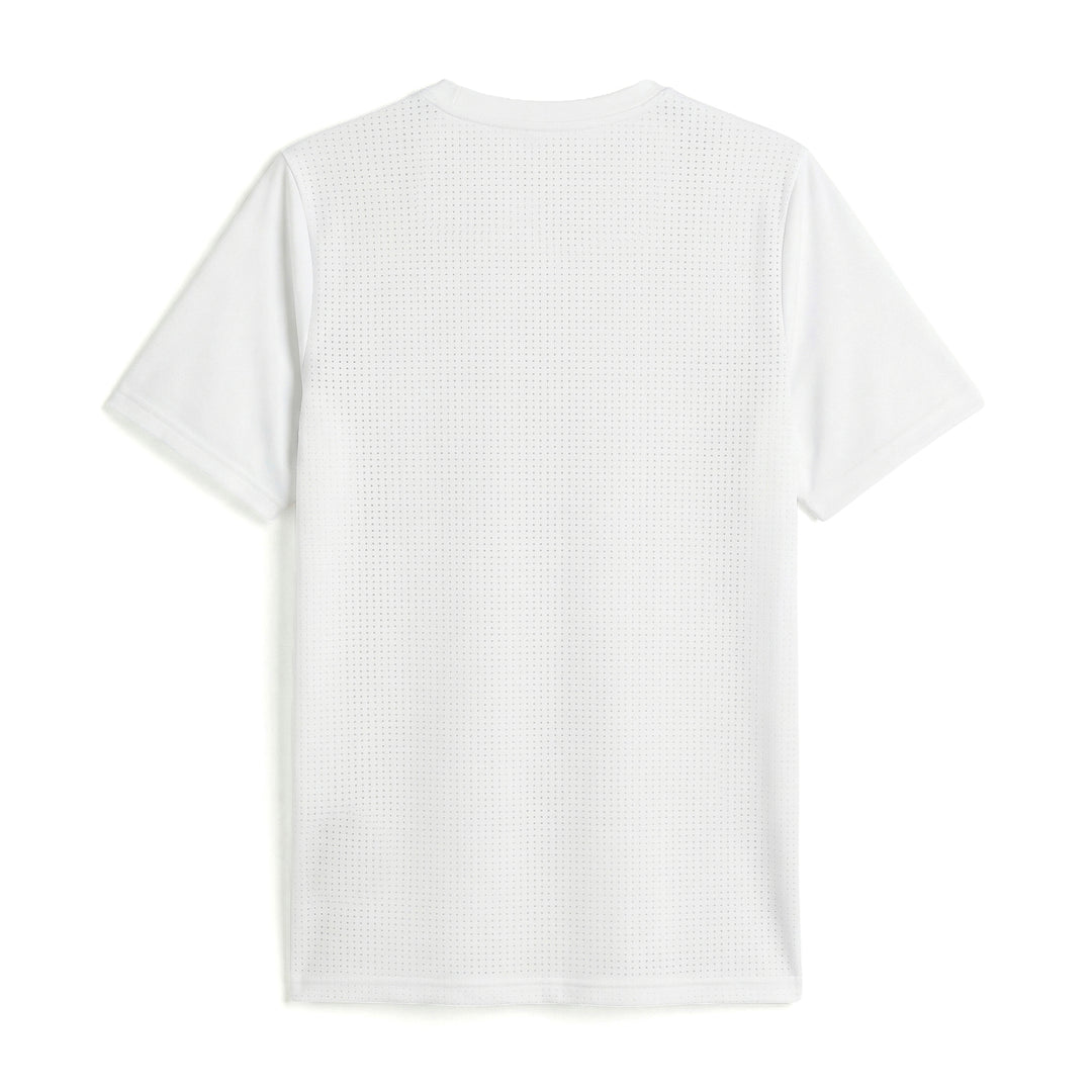 White Men's Regular Fit Stretch Jersey Training Shirt main
