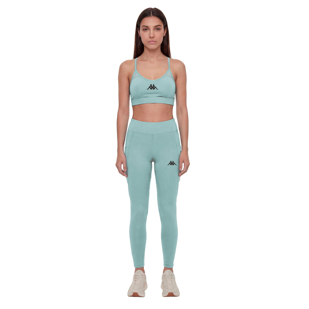 IVARA PRO - Pants - Sport Trousers - Woman - Azure Salt Air 01