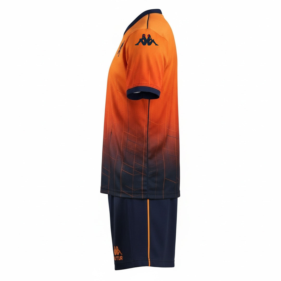 KOMBAT KIT 2026 FOURTH GENOA - Sets - Shorts / T-Shirt - Man - Red Orangeade-Blue Dk main