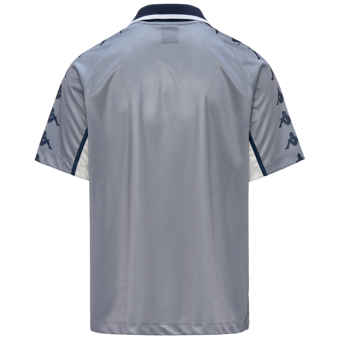Grey Men's Over Fit Active T-Shirt with Front Printed Graphics main
