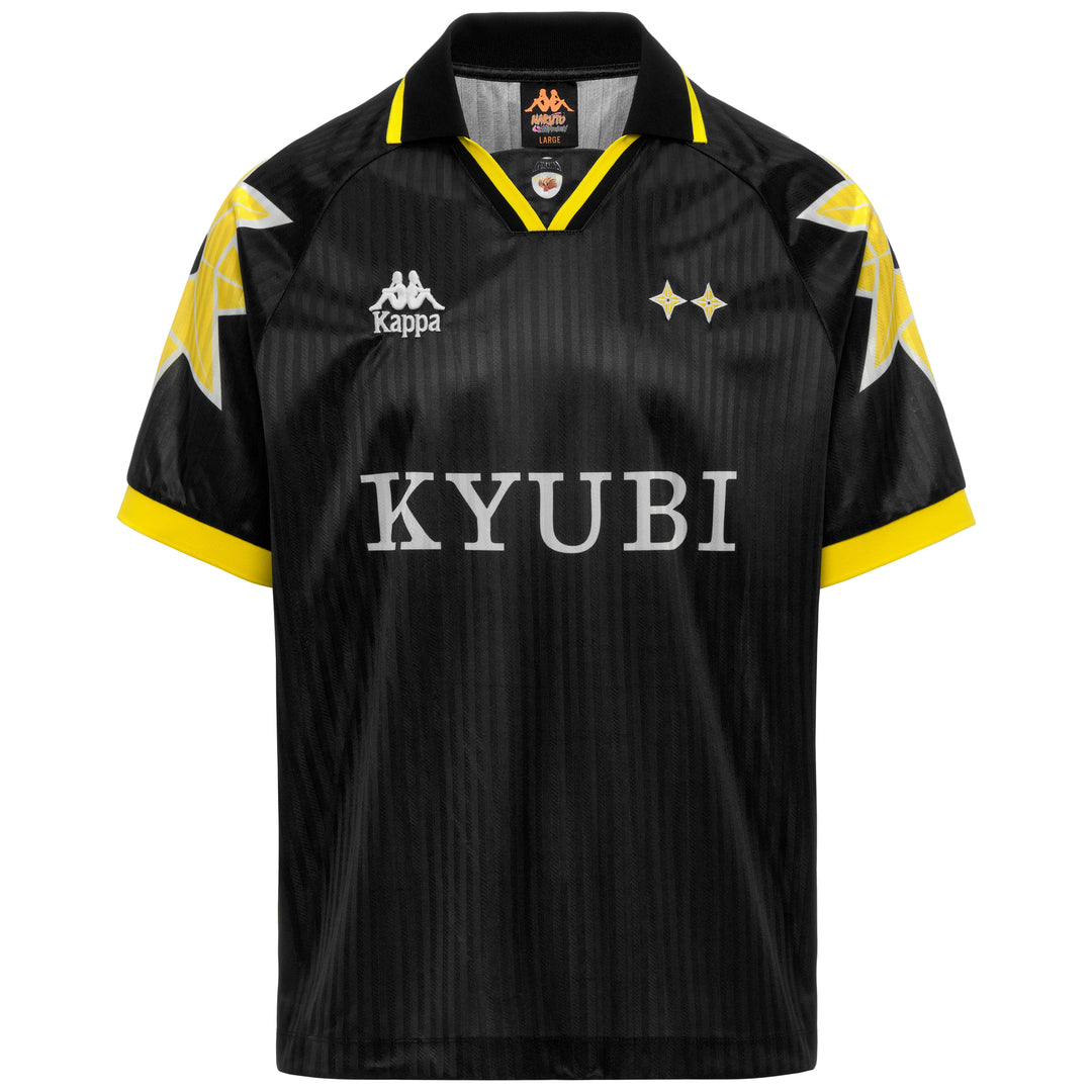Black and Yellow Mustard Men's Oversized Anime Sportswear T-Shirt 01