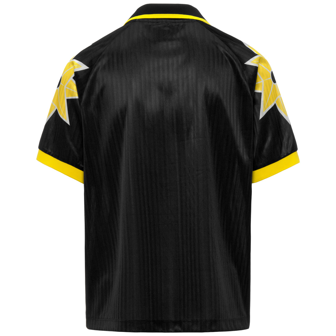 Black and Yellow Mustard Men's Oversized Anime Sportswear T-Shirt main