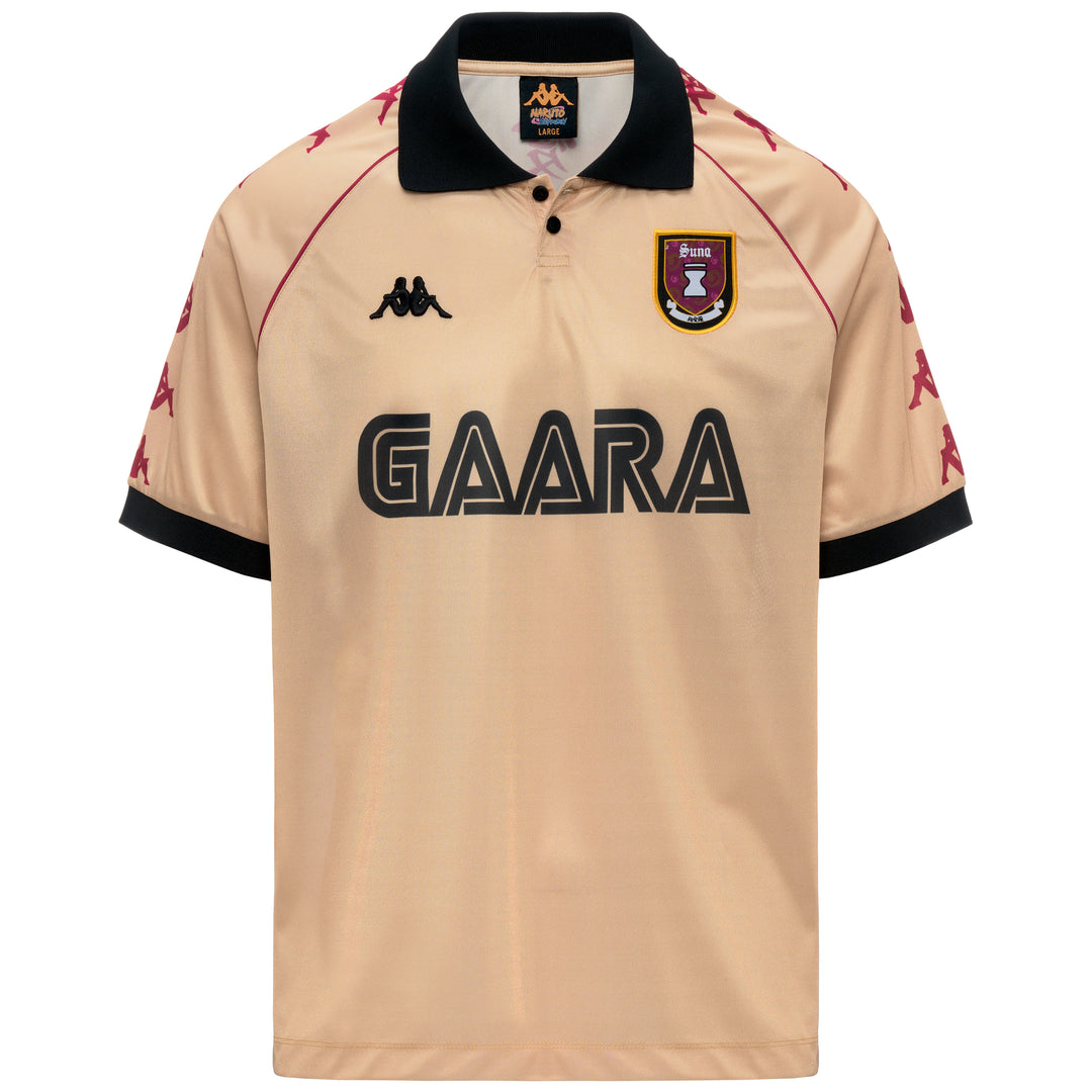 Beige Men's Oversized Active Jersey with Printed Graphics 01