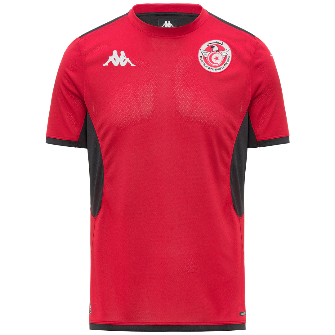 MOKIBA PRO 2 TUNISIA - Active Jerseys - Shirt - Man - Red-Grey 01
