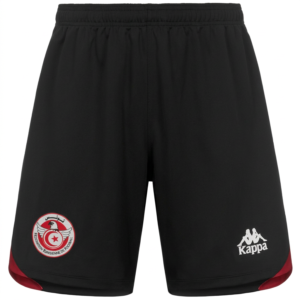 Pantaloncini sportivi da uomo neri in poliestere riciclato main
