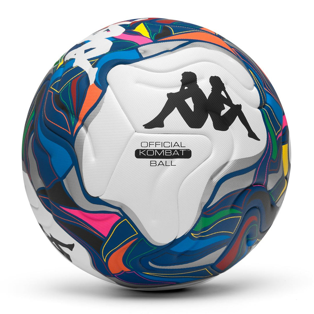 White Unisex Football Match Ball with 6 Panels main