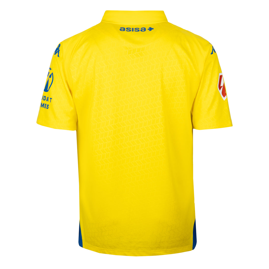 Yellow Men's Cádiz CF Football Jersey in Recycled Polyester main