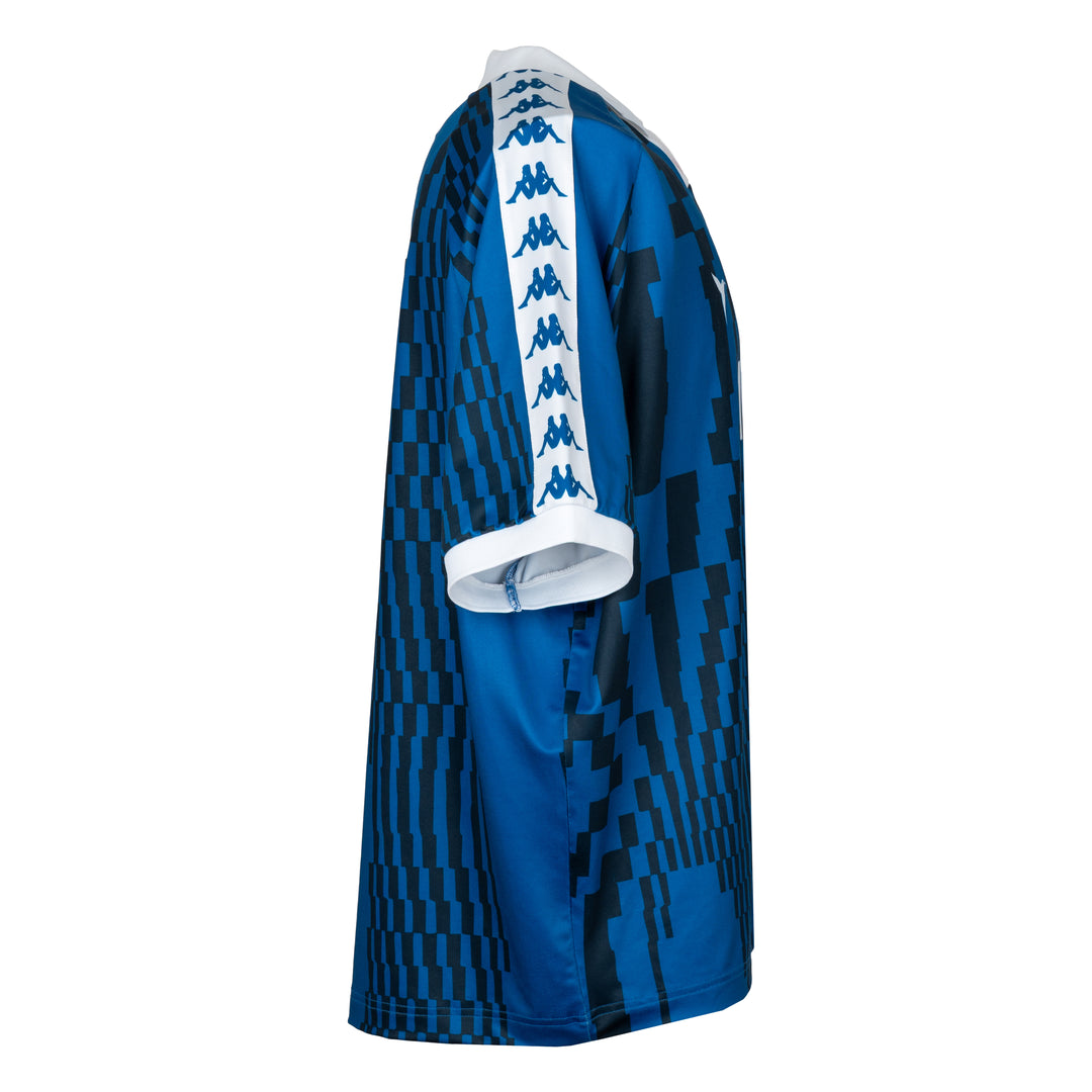 Blue Unisex Sportswear Oversize Fit Polo Shirt main