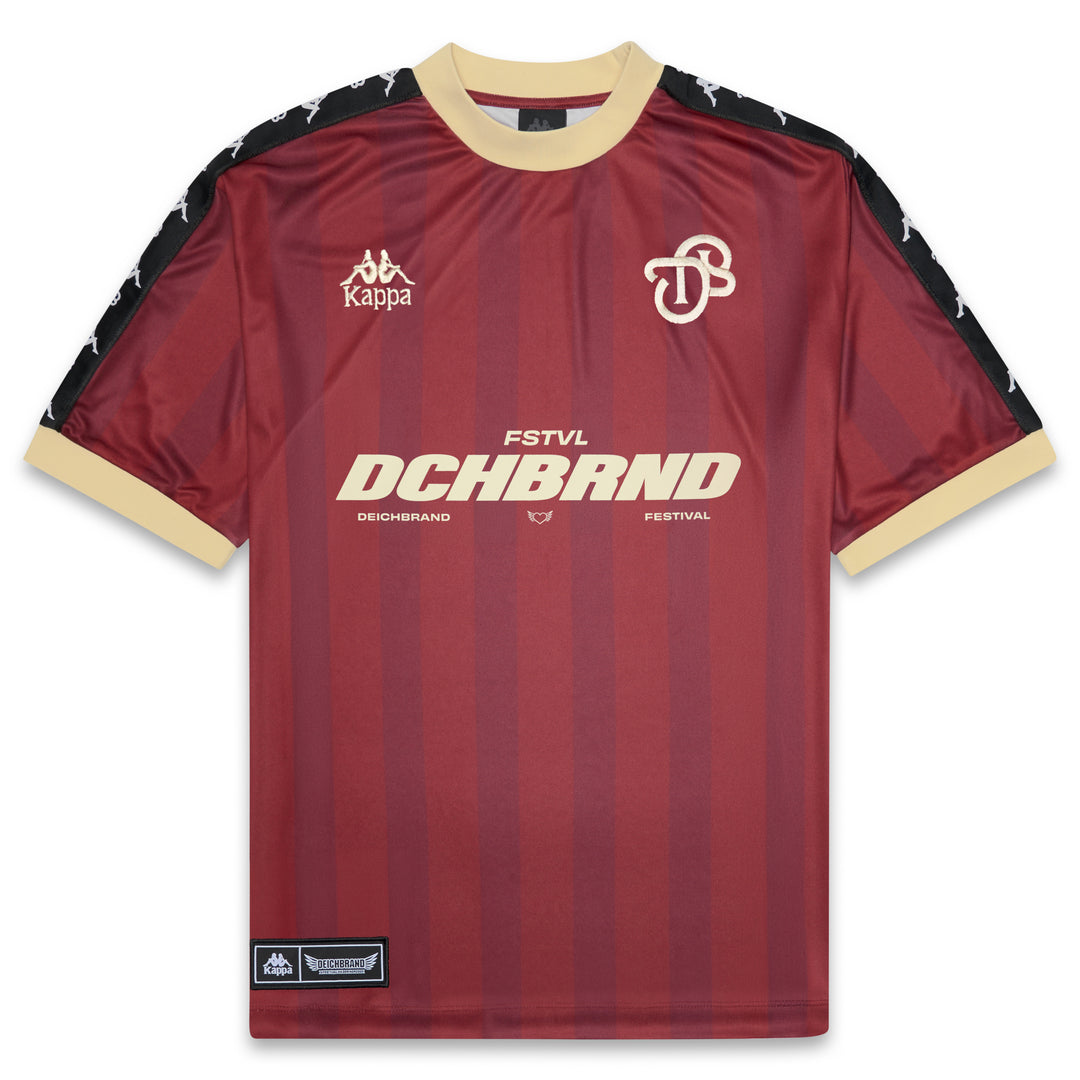 Active Jerseys_Unisex_AUTHENTIC HAGEN DEICHBRAND_T-Shirt_Red Bordeaux - Red Dk Dahlia - Beige Rutabaga - Commercial 1