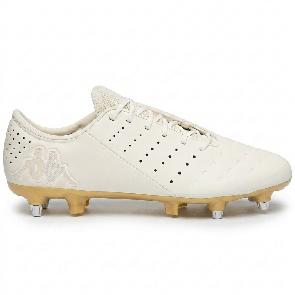 Scarpe da calcio basse da uomo bianche per terreni soft 02