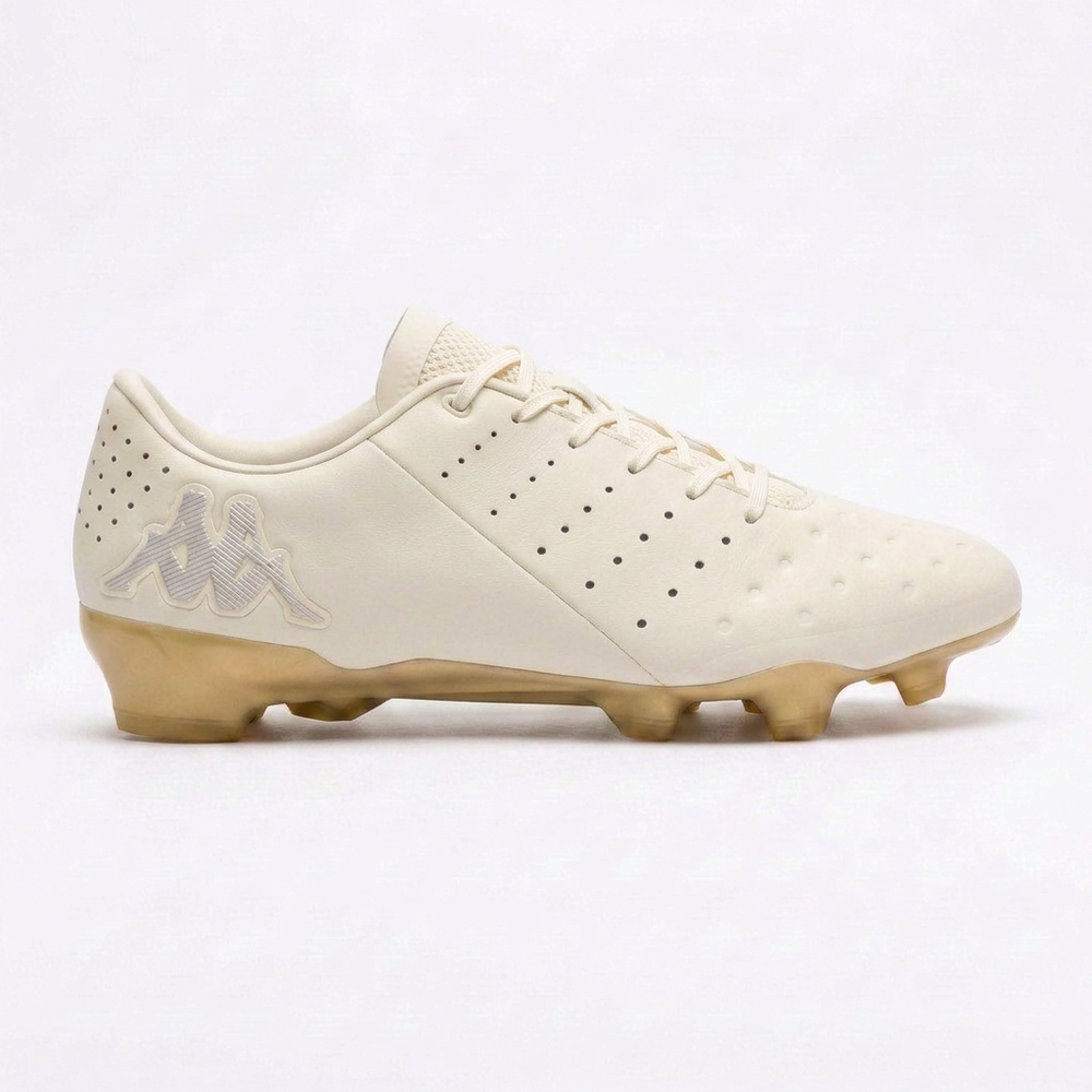 White Men's Technical Soccer Shoes 02