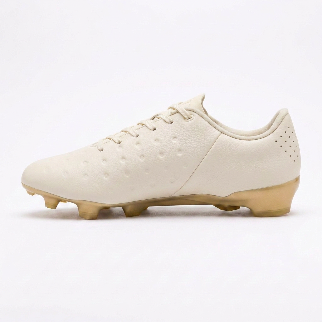 White Men's Technical Soccer Shoes main