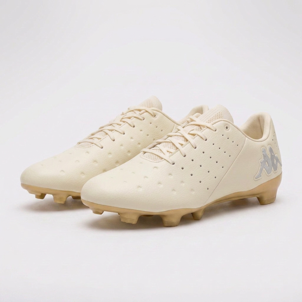 White Men's Technical Soccer Shoes main