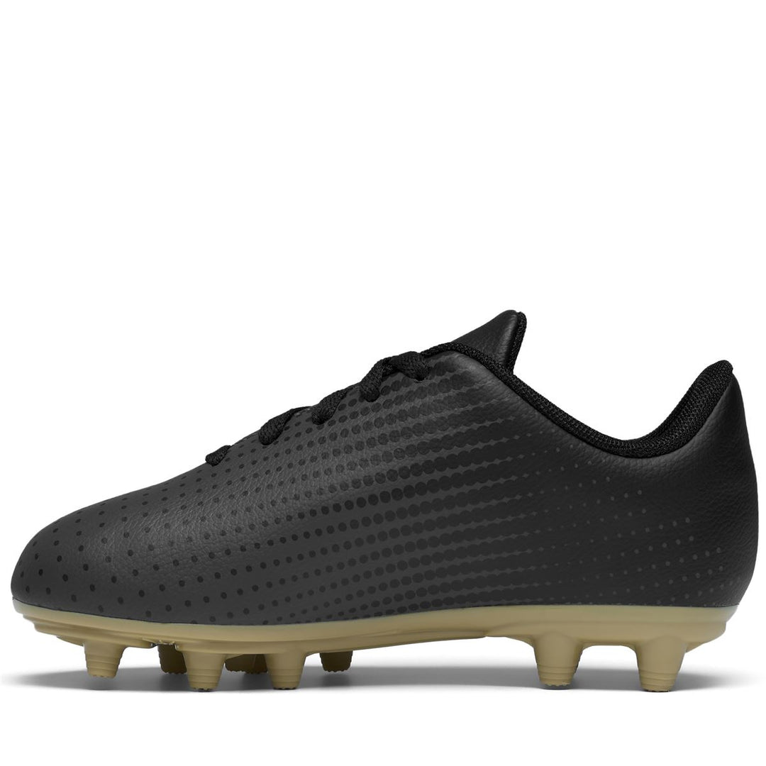 Scarpe da calcio tecniche grigie da ragazzo per terreni compatti. main
