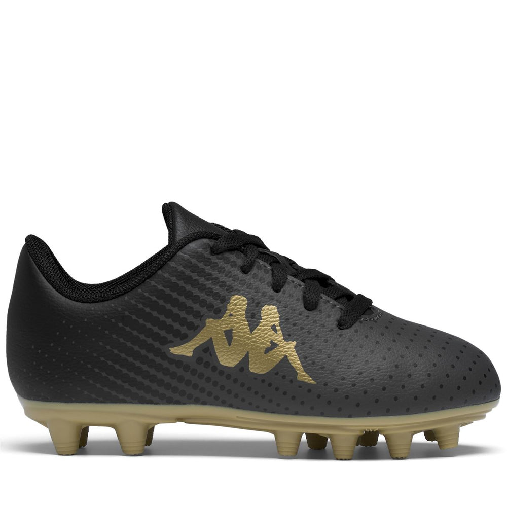 Grey Boys' Technical Soccer Shoes for Firm Grounds 02