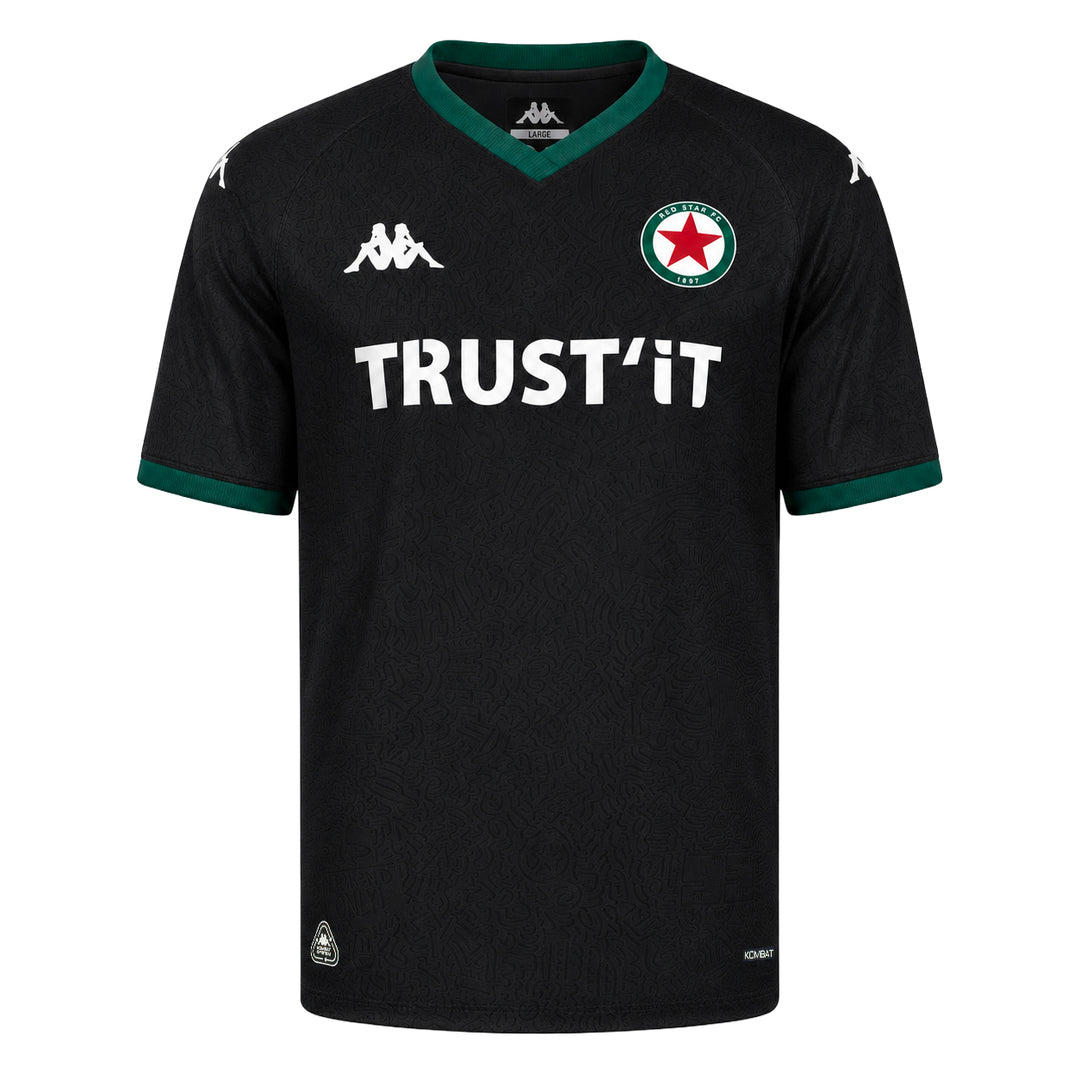 Camisa deportiva para hombre en blanco y negro main