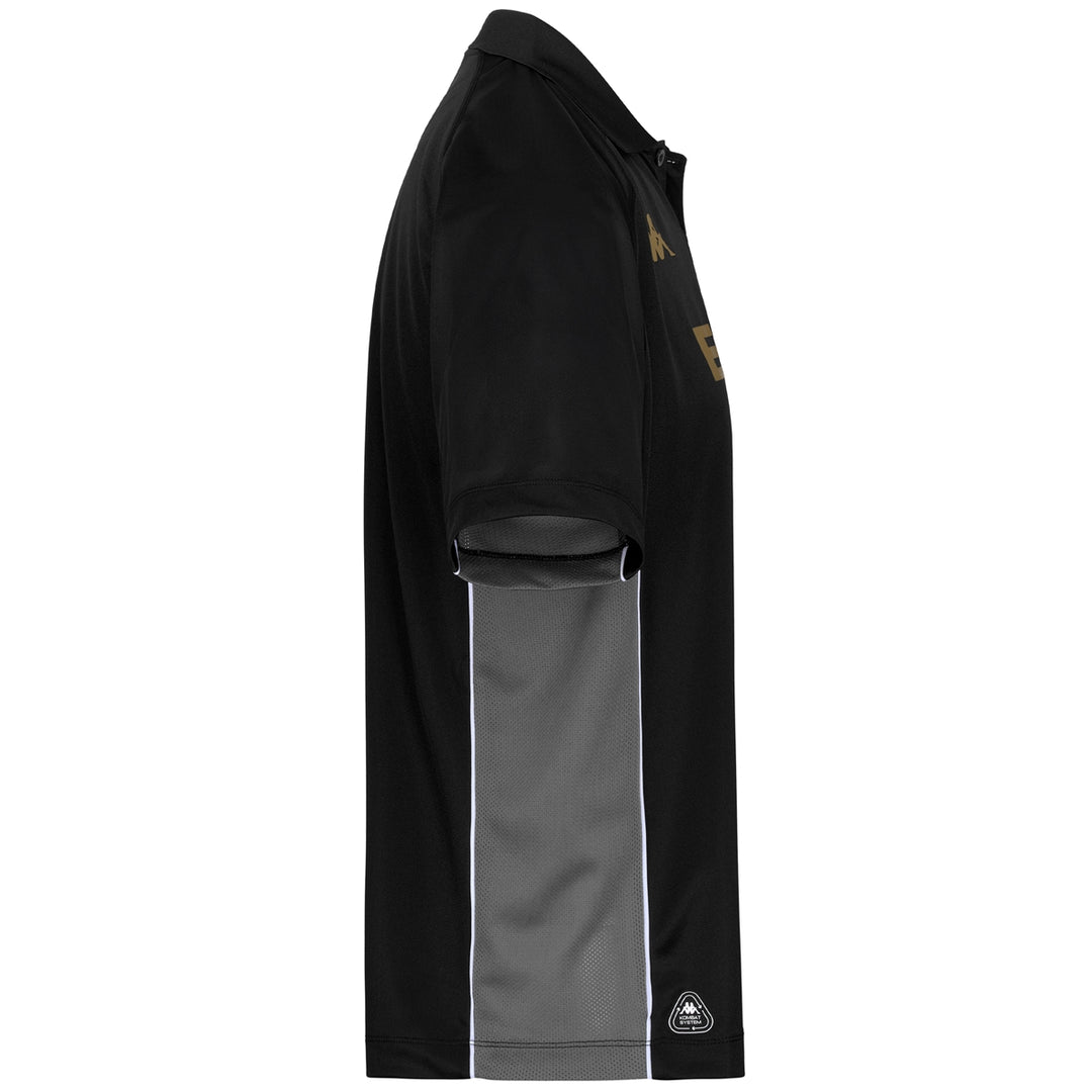 Maillot de football noir pour homme main