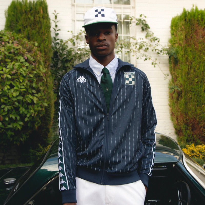 Kappa: Pompeii CF Track Top This jacket stands out for its pinstripe in the background...