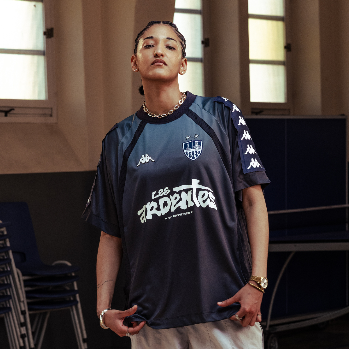 Kappa: 20 YEARS OF URBAN ENERGY The 2026 capsule features six jerseys, including an exclusive 
