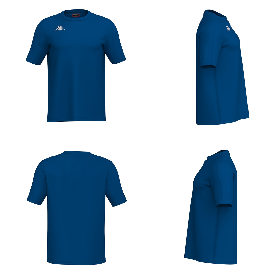 Nautical Blue Men's Active Jersey Training Shirt 01