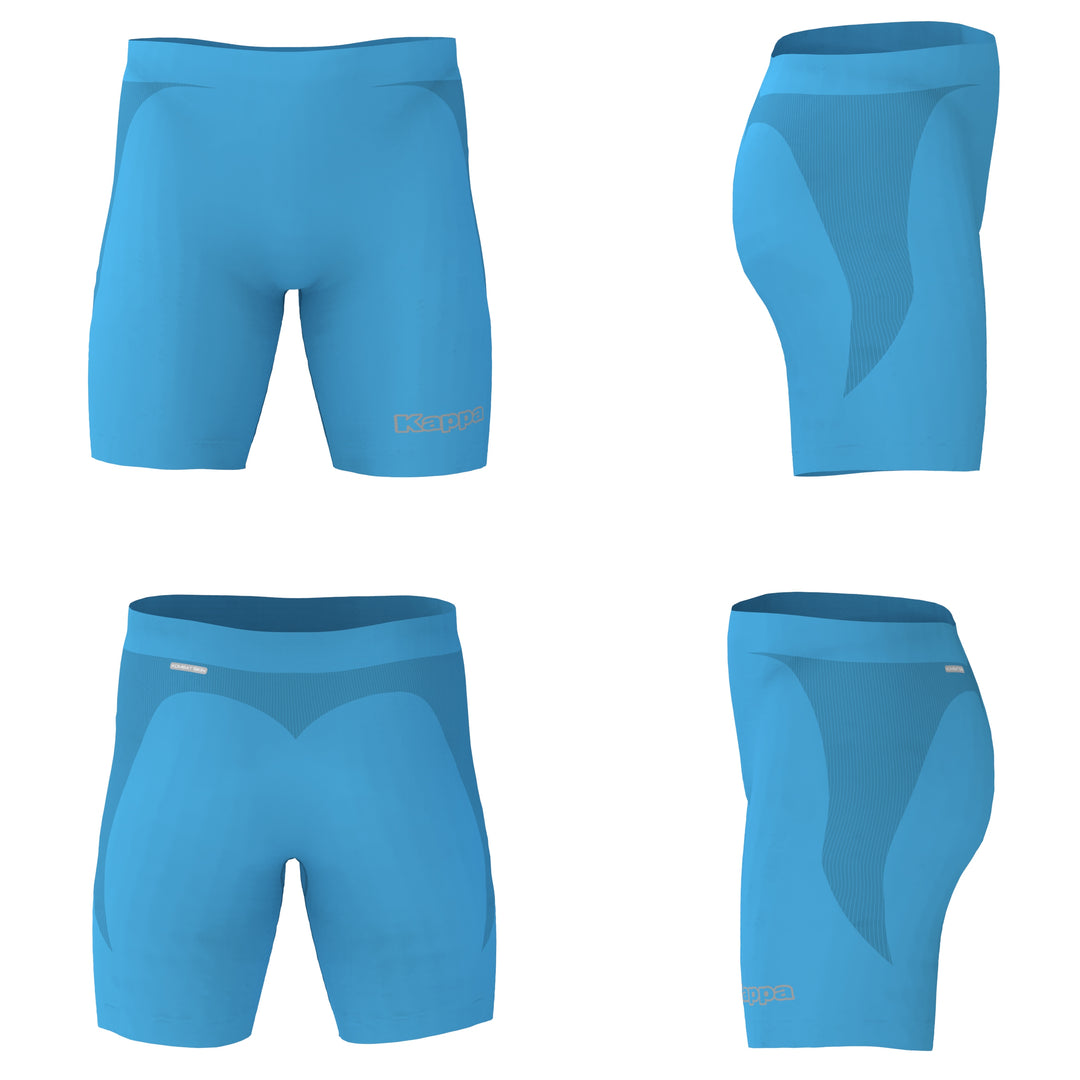 Blue Unisex Kombat Skin Fit Mid Underpants with Hydro-Way Protection 01