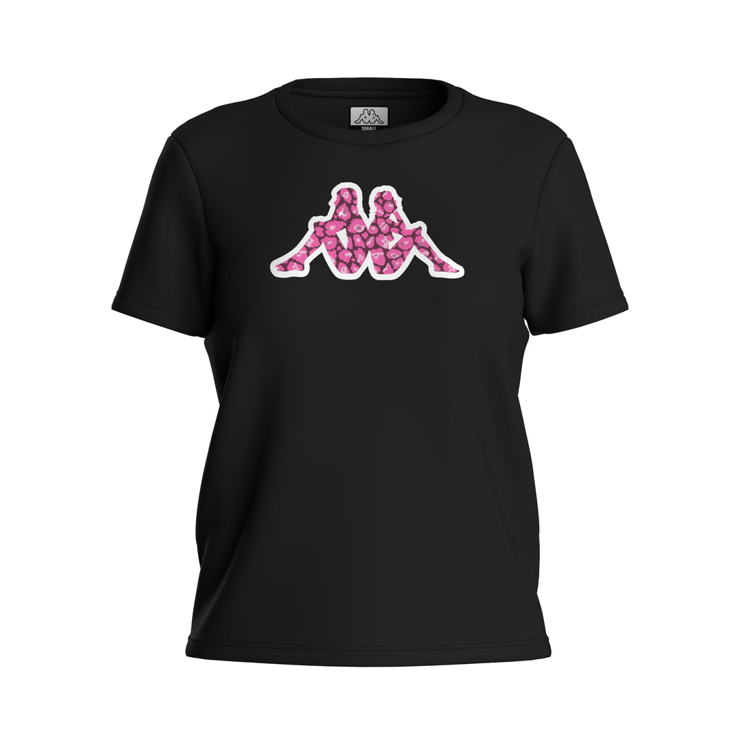LOGO ISCHE - T-ShirtsTop - T-Shirt - Woman - BLACK 01
