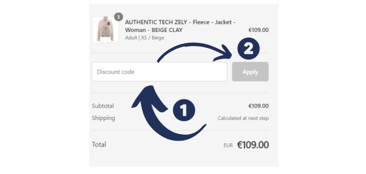 How can I activate a discount code?