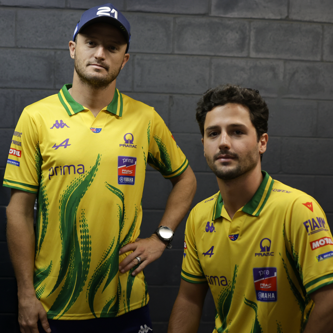 PLATO AUSTRALIA PRAMAC  - Active Jerseys - Polo Shirt - Man - YELLOW-GREEN-BACK main