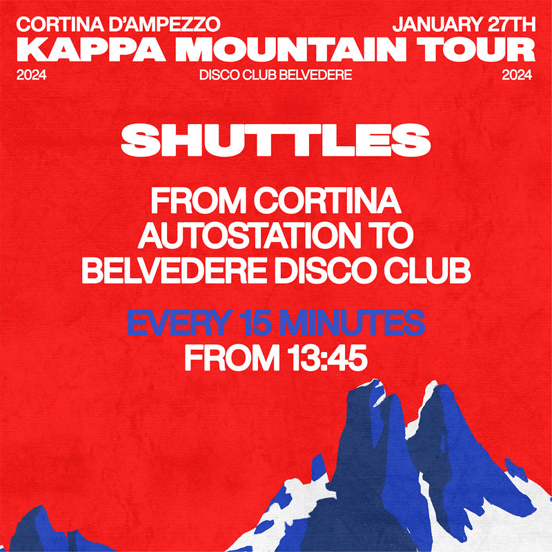 Kappa: HOW TO GET  Don’t stress, every 15 minutes a shuttle from Autostazione Cortina...
