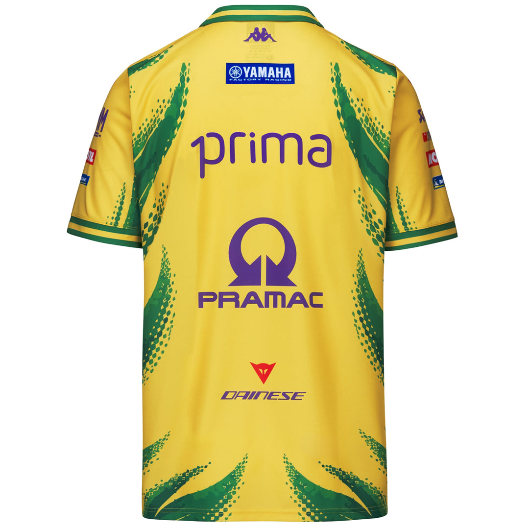 PLATO AUSTRALIA PRAMAC  - Active Jerseys - Polo Shirt - Man - YELLOW-GREEN-BACK main