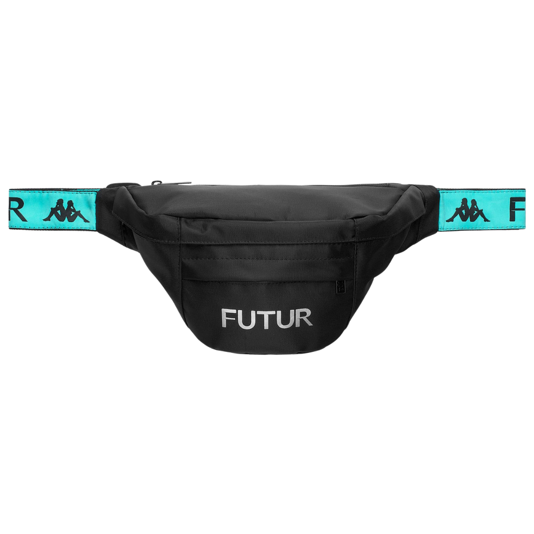 FURY KFF - Marsupio - Borse - Uomo, donna - BLACK - TURQUOISE CURACAO