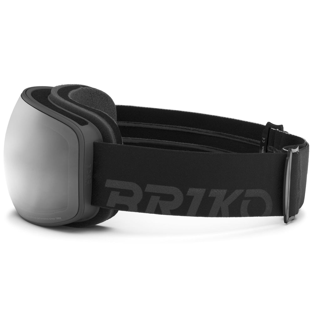 Masque de ski unisexe gris à aimant interchangeable avec lentille supplémentaire 02